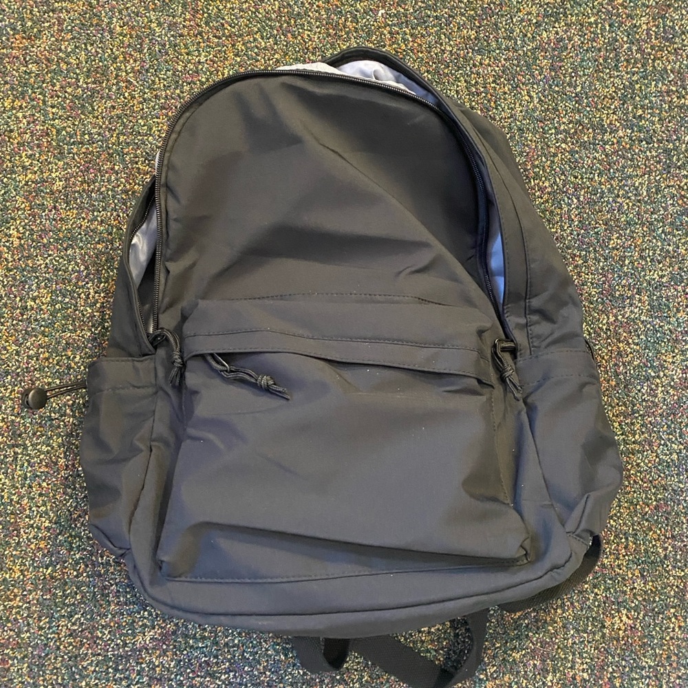 Black backpack